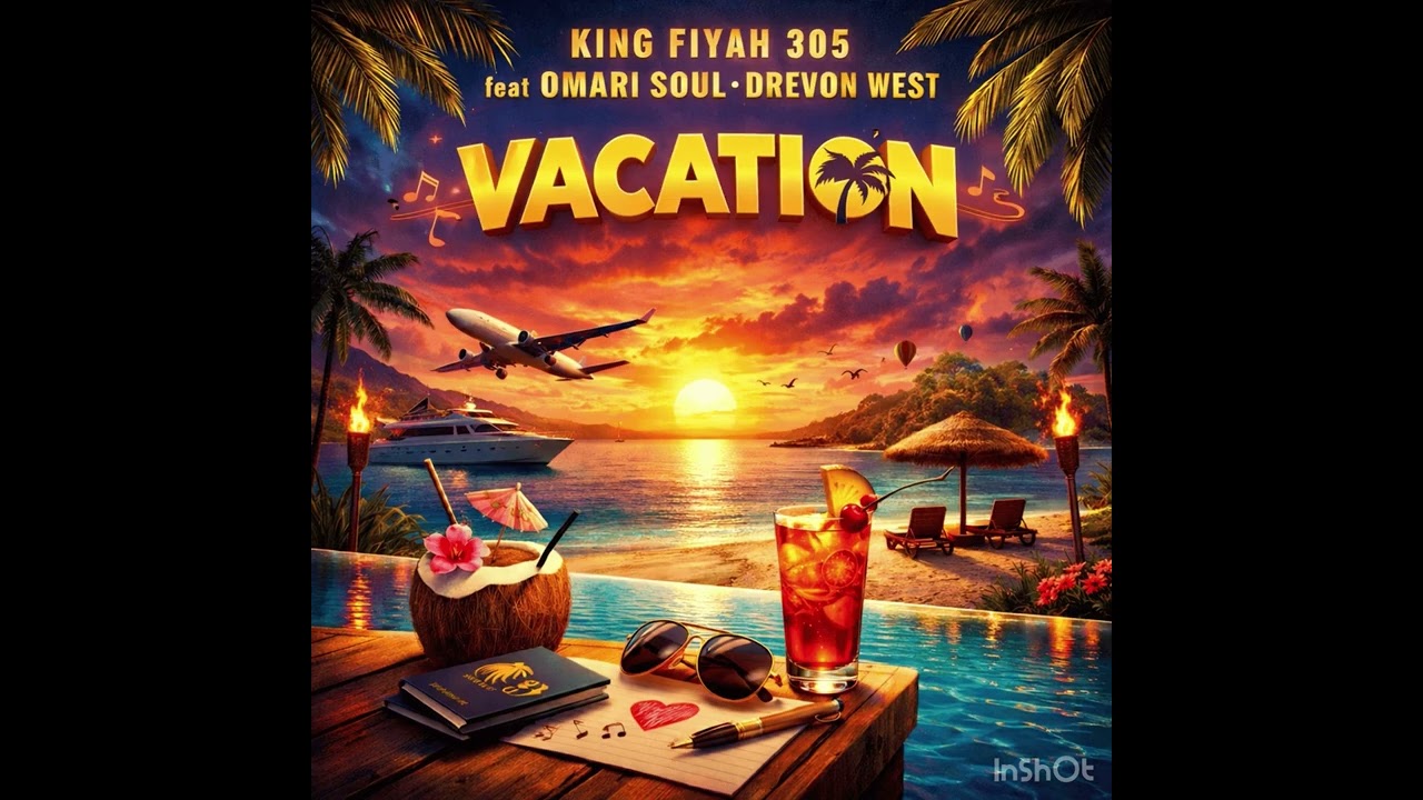KING FIYAH 305  FEAT OMARI SOUL & DREVON WEST- VACATION (audio)