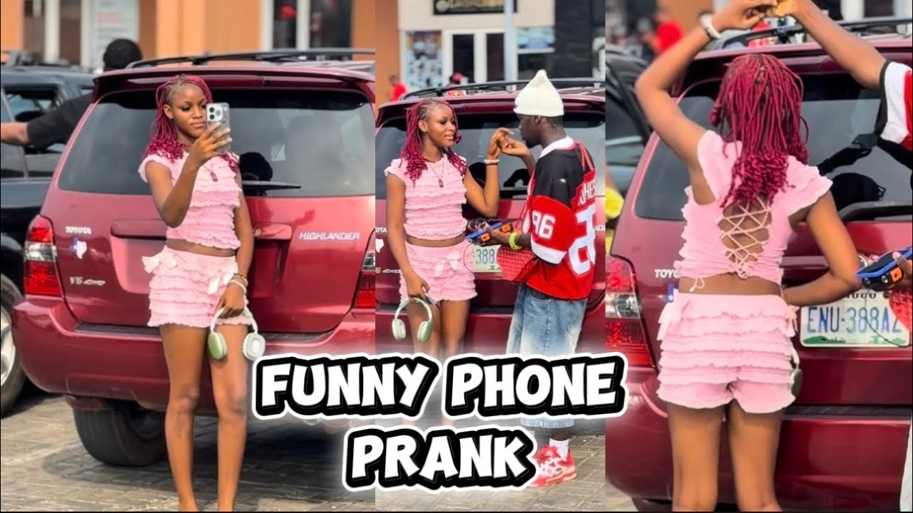 FUNNY PHONE PRANK😂very funny😂she said yes😂😂