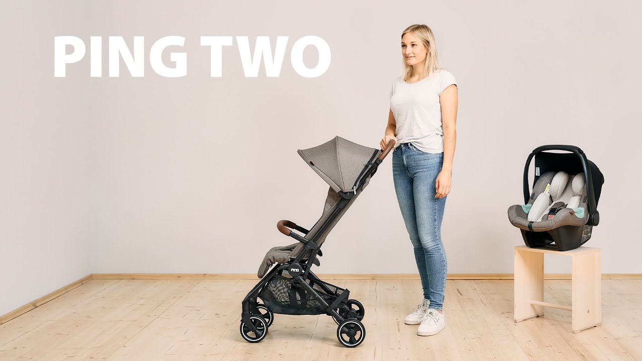 ABC Design Ping Two. Handy and compact travel buggy for active families