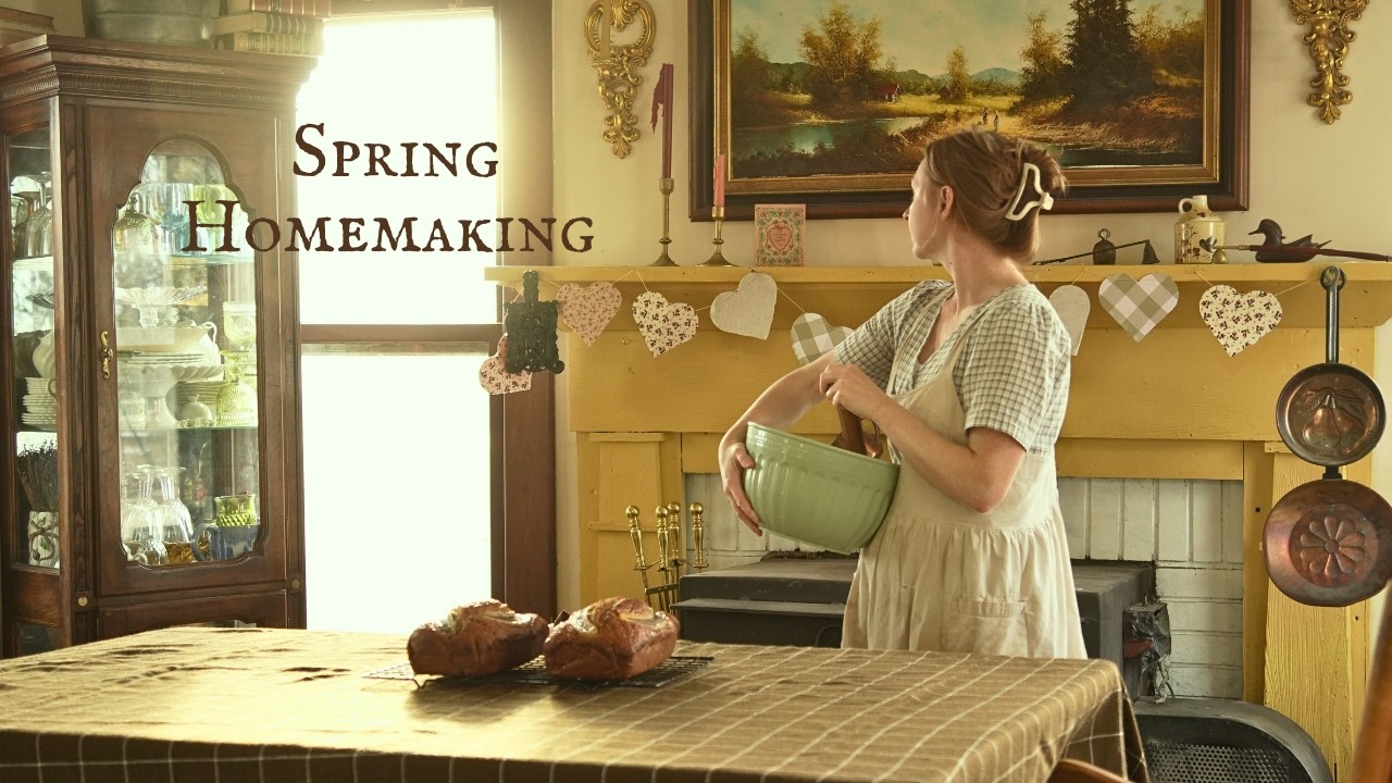 Misty Mornings & Deep Cleaning a Century-Old Home | ASMR Homemaking