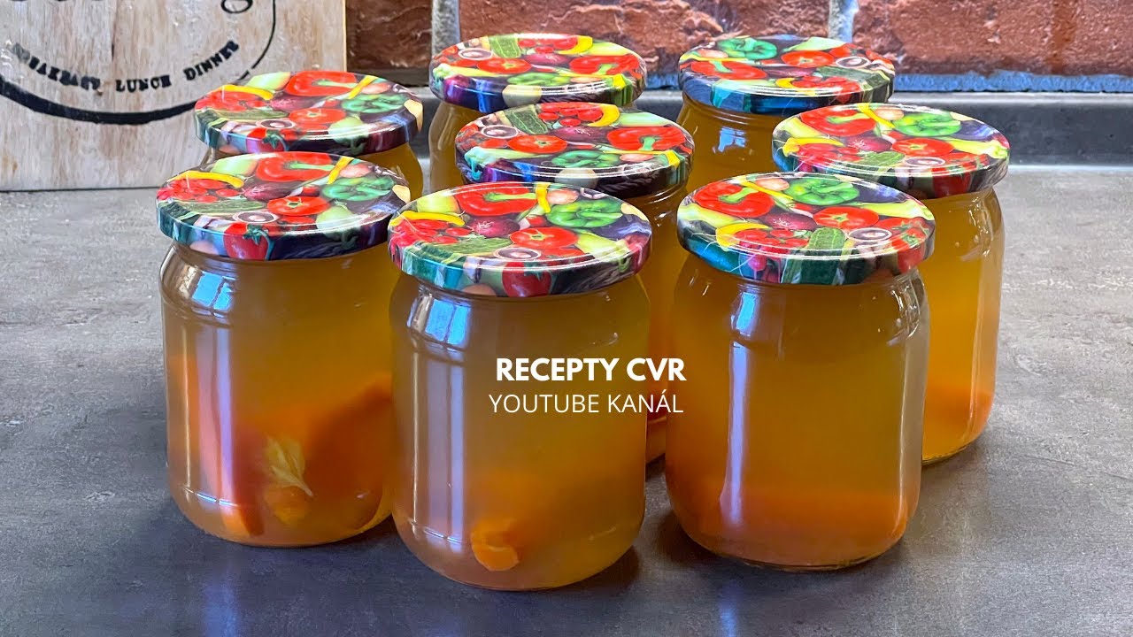 Zeleninový vývar zaváraný do zásoby | Recepty CVR