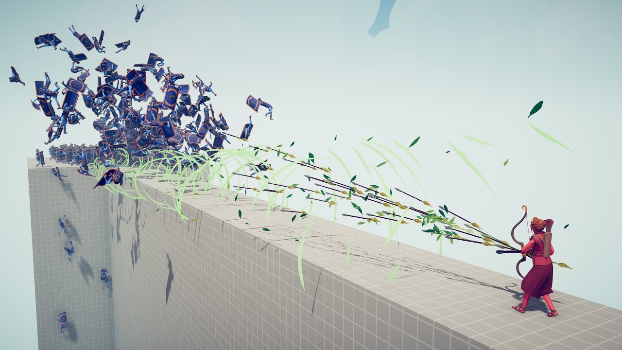 GOD ARTEMIS BRIDGE DEFENCE - Totally Accurate Battle Simulator