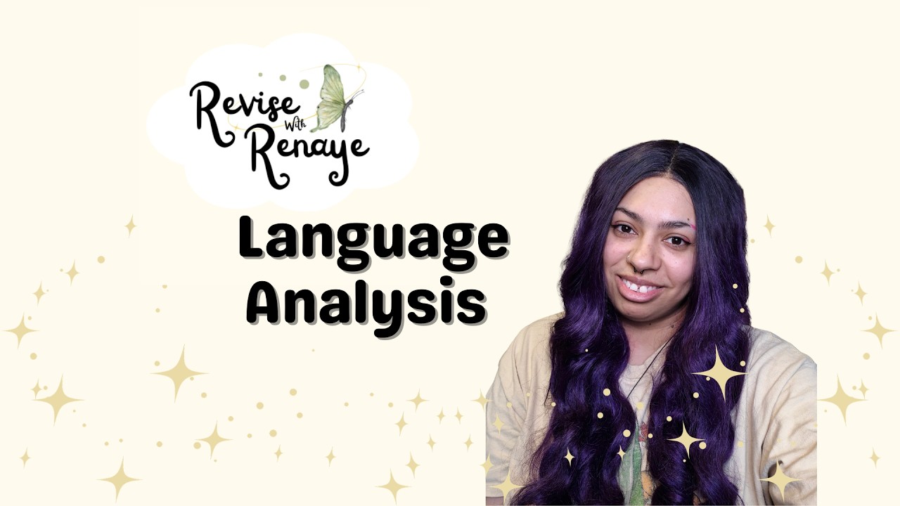 Language Analysis - Revise With Renaye