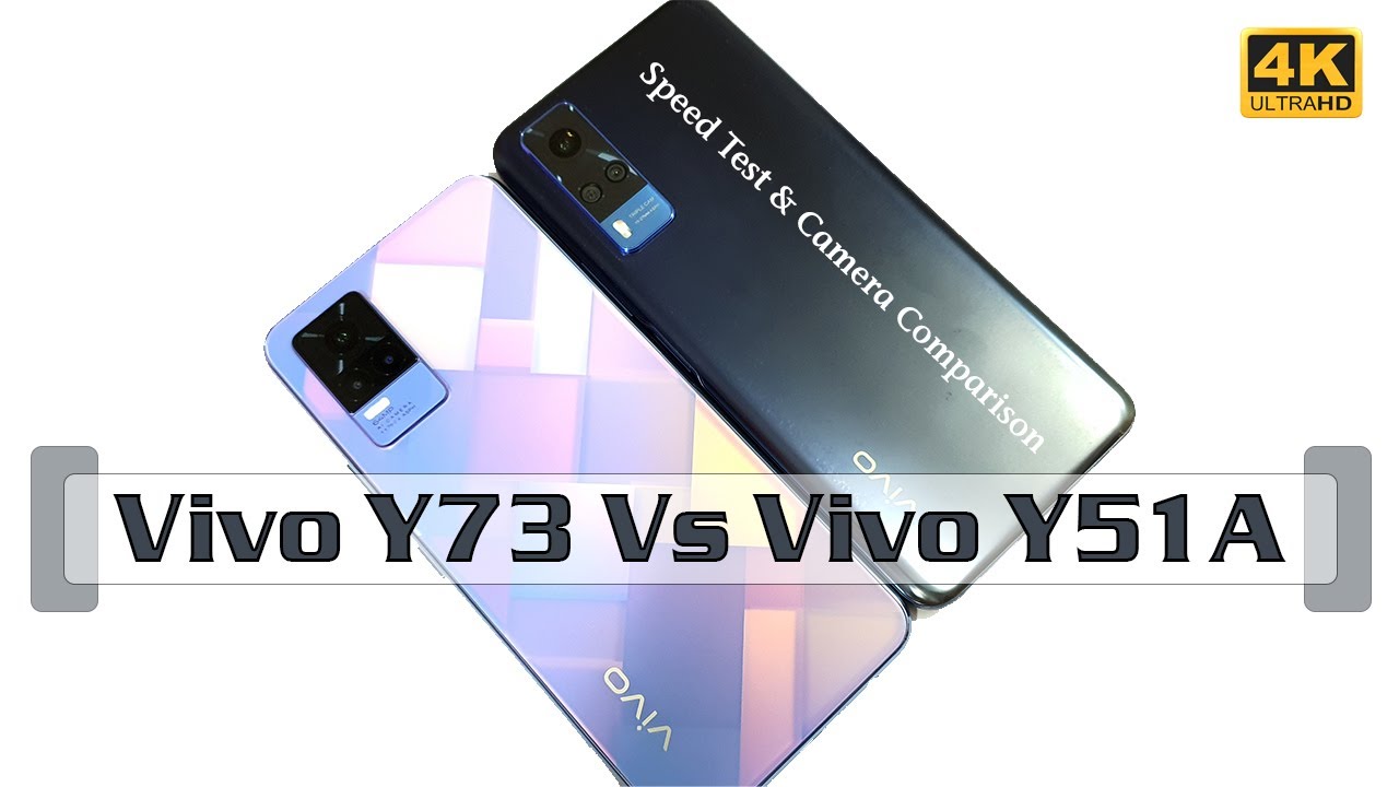 Vivo Y73 Vs Vivo Y51A Speed Test & Camera Comparison 📱