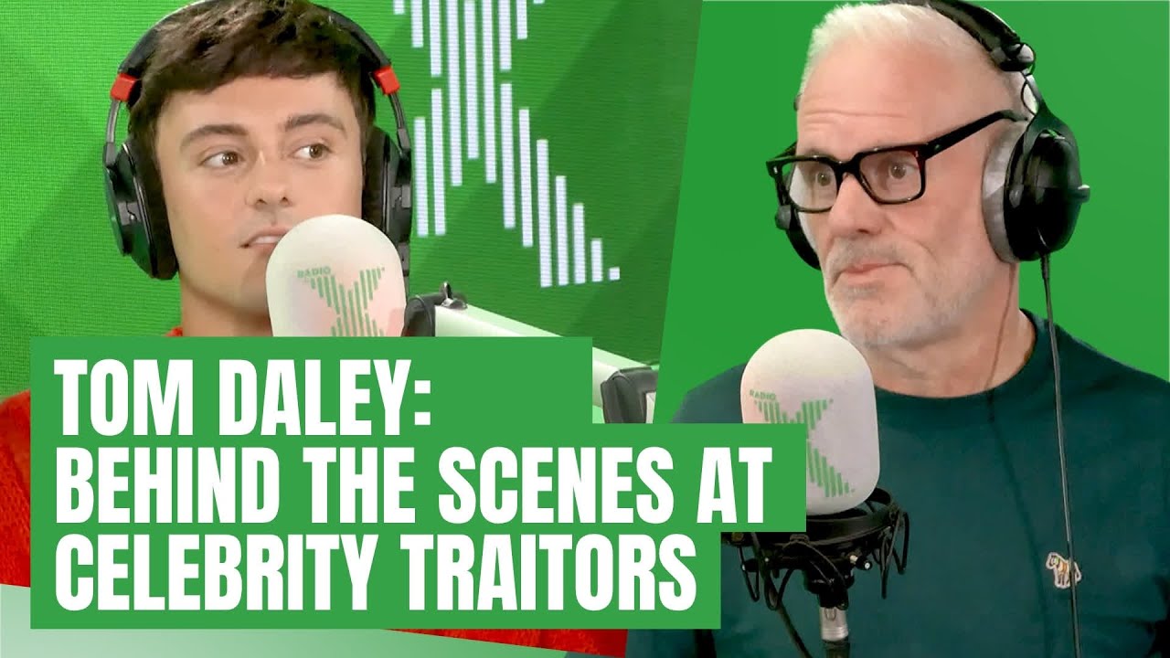 Tom Daley: behind the scenes at Celebrity Traitors