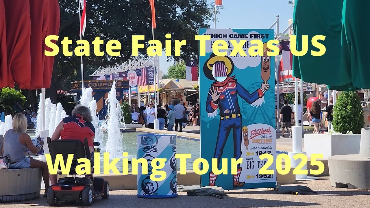 State Fair Texas Opening Day Walking Tour Sep 2025