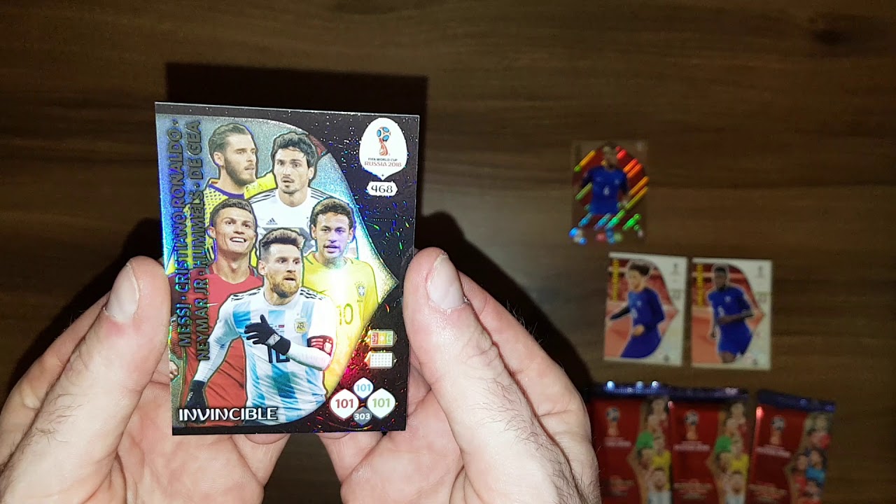 PANINI ADRENALYN XL WORLD CUP RUSSIA 2018 - POJEDYNEK HISZPANIA vs FRANCJA!! WOW KARTA INVINCIBLE!!!