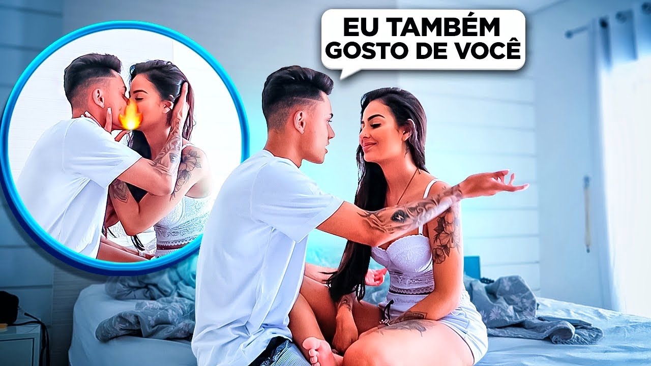 TROLLEI O VICTOR FALANDO QUE ESTOU GOSTANDO DELE
