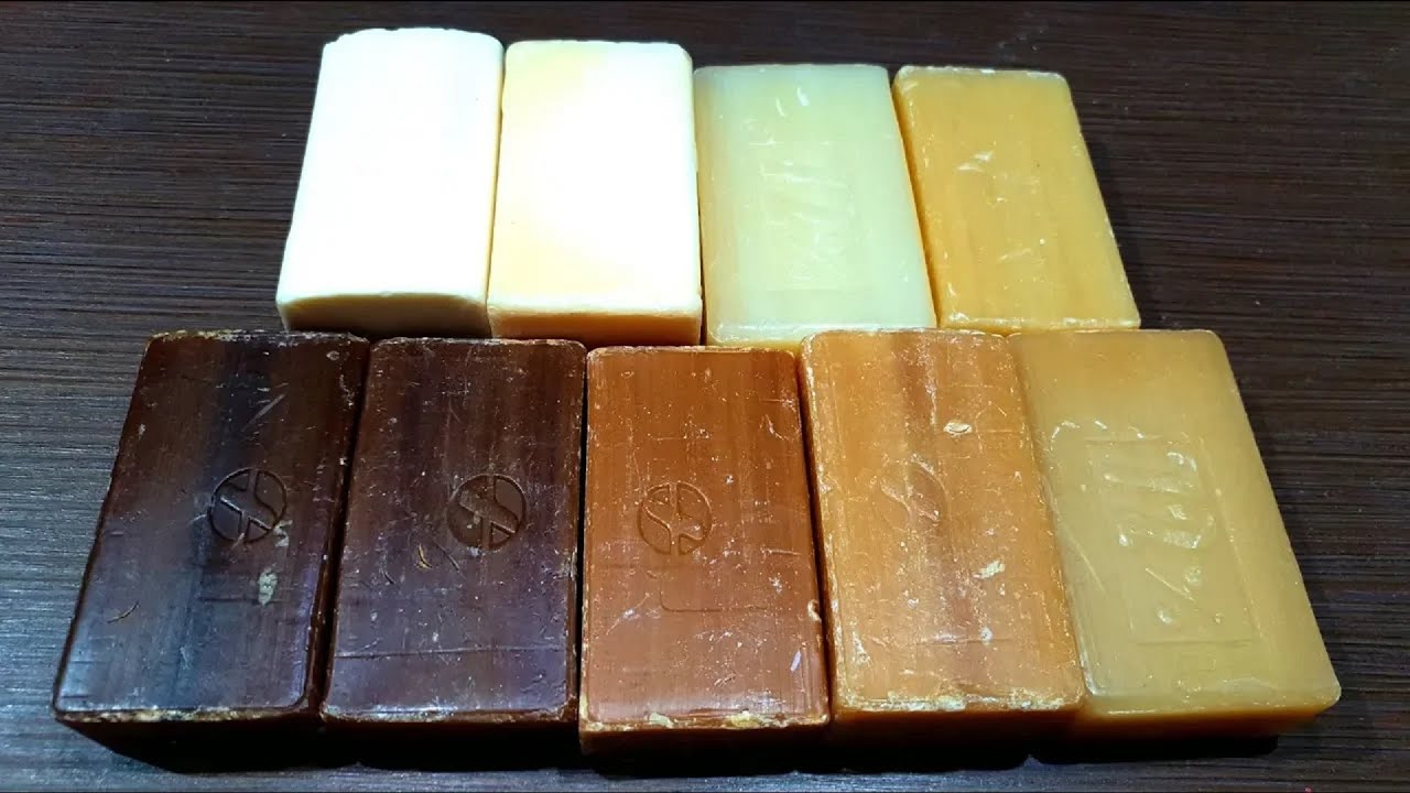 CUTTING DRY AND CRUNCHING SOAP asmr   Pезка сухого хрустящего мыла SO SATISFYING साबुन asmr