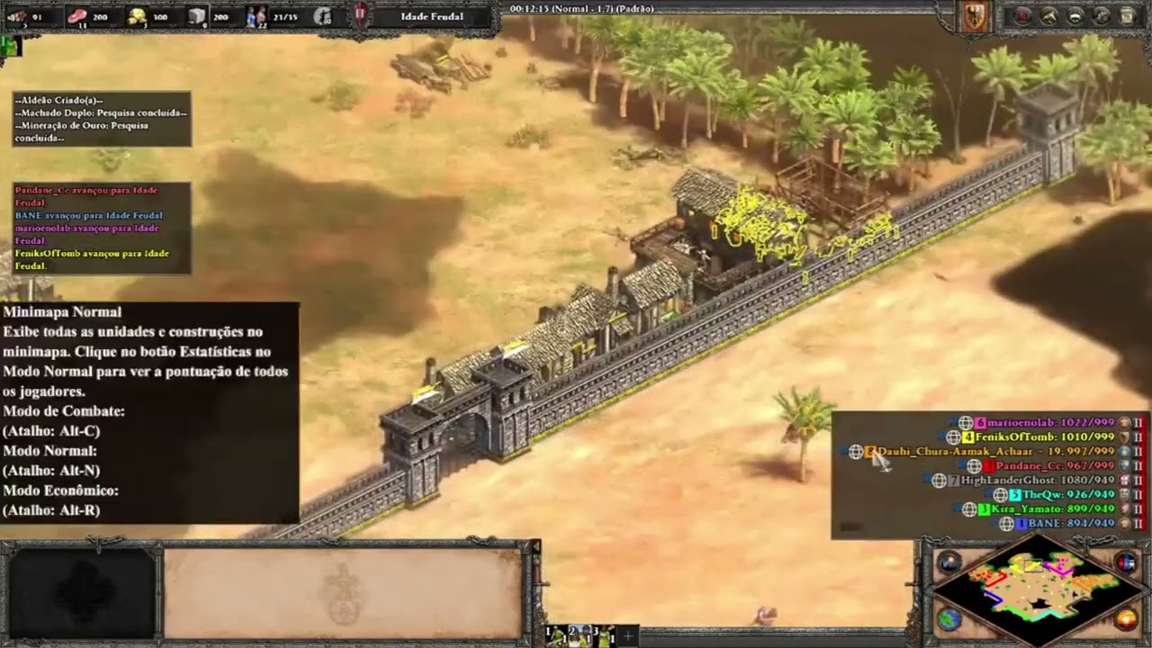 AOE2 | 4v4 Arena | Teutões #8