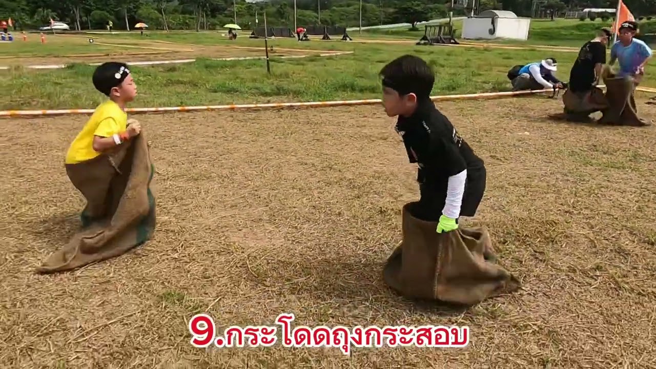 Spartan Kids Thailand 2024 : Race Open 7-9 Years Old : Oak & Daddy #pattanasportsresort #spartan