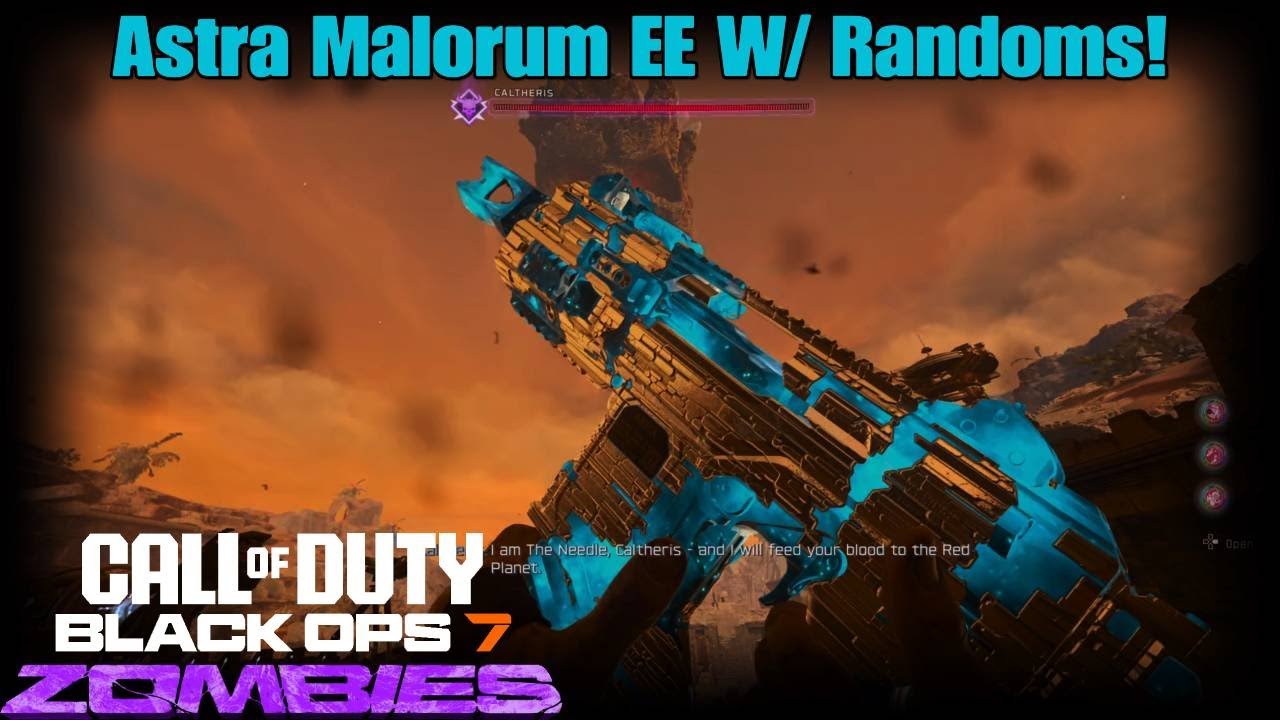 Astra Malorum Boss Fight With Randoms | BO7 Easter Egg Attempt