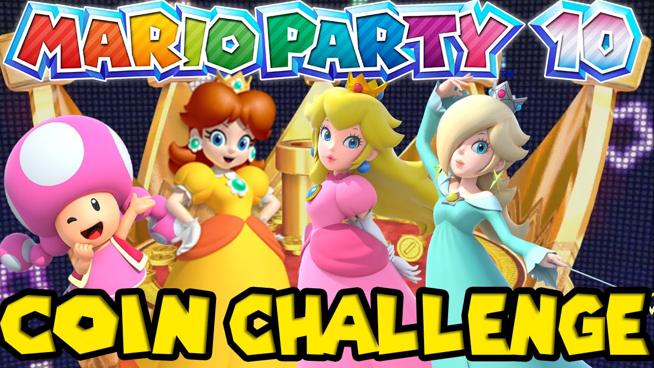 ABM: Mario Party 10 Coin Challenge !! HD