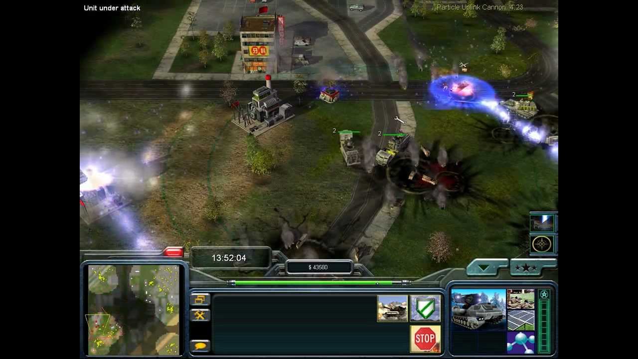 C&C Generals: Zero Hour Contra 007 Mod Gameplay [Part 4: Laser General]