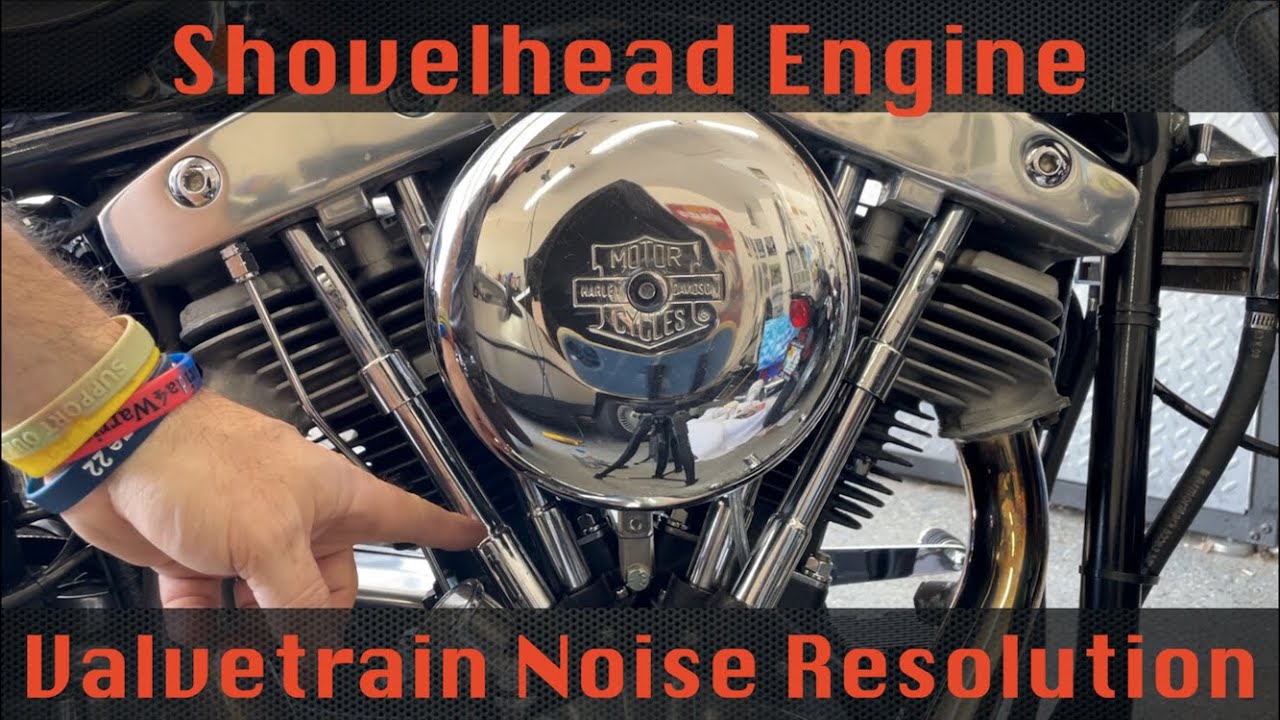 Двигатель Shovelhead — устранение неисправностей и регулировка шумного подъемника