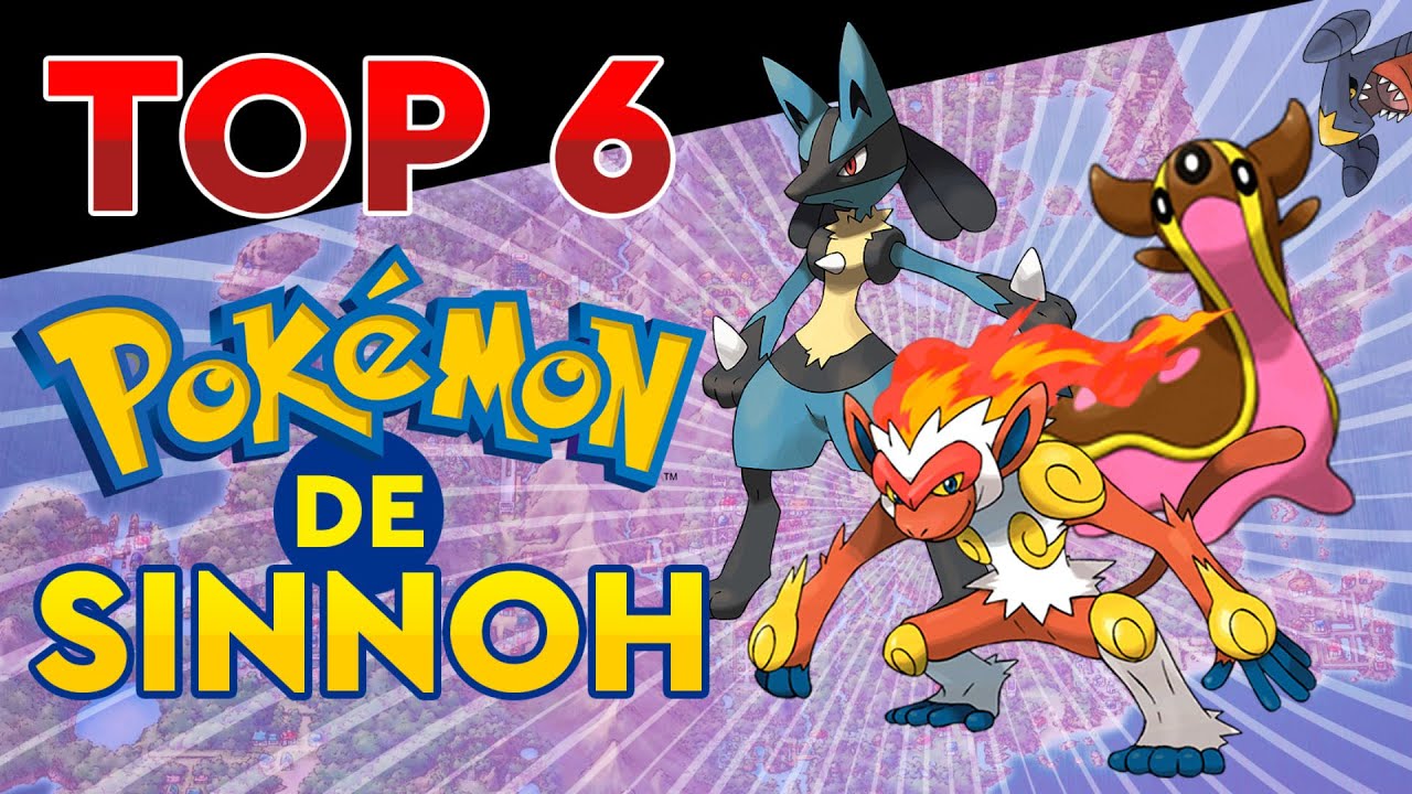 TOP 6 MEJORES POKÉMON DE SINNOH