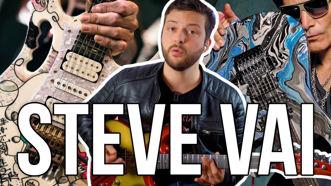 5 PLANS TYPIQUES de STEVE VAI - TUTO GUITARE