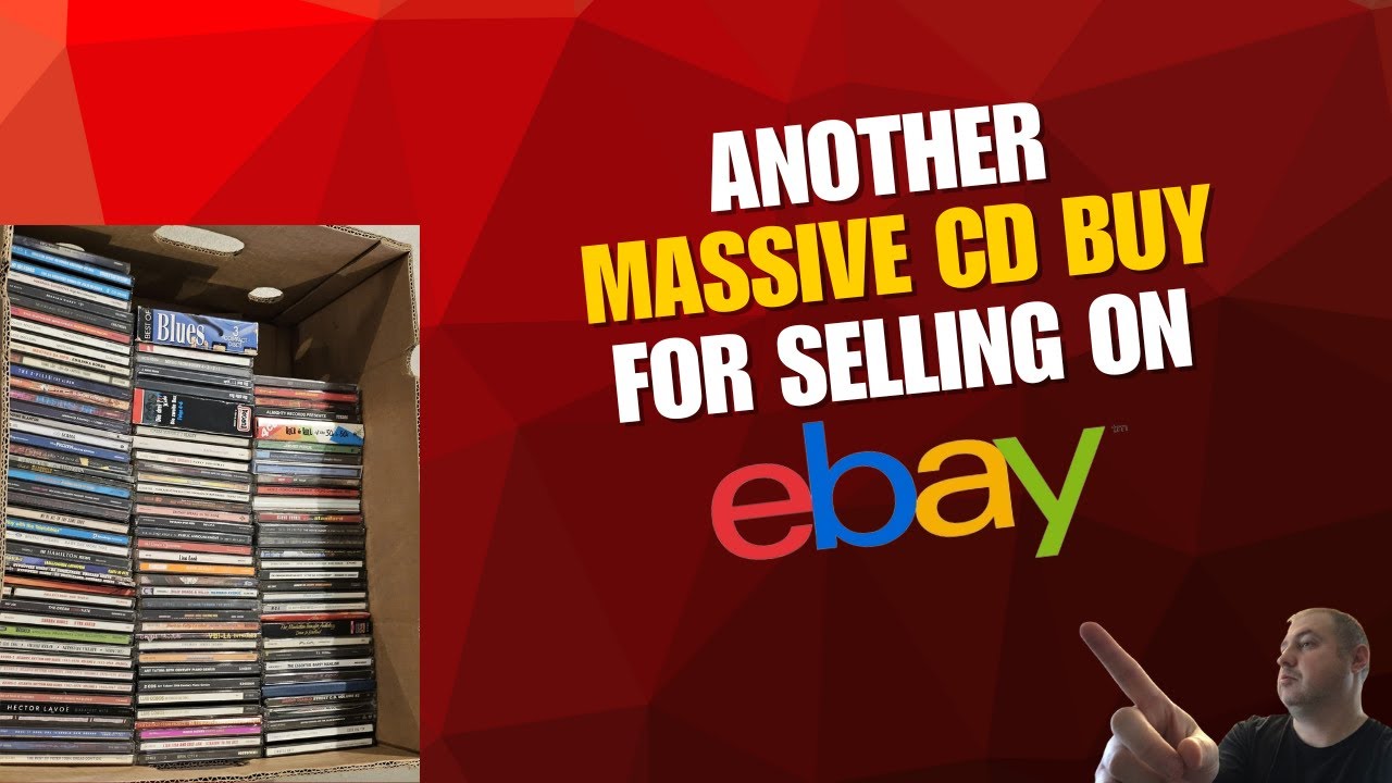 Another Massive CD Buy For Reselling On eBay!