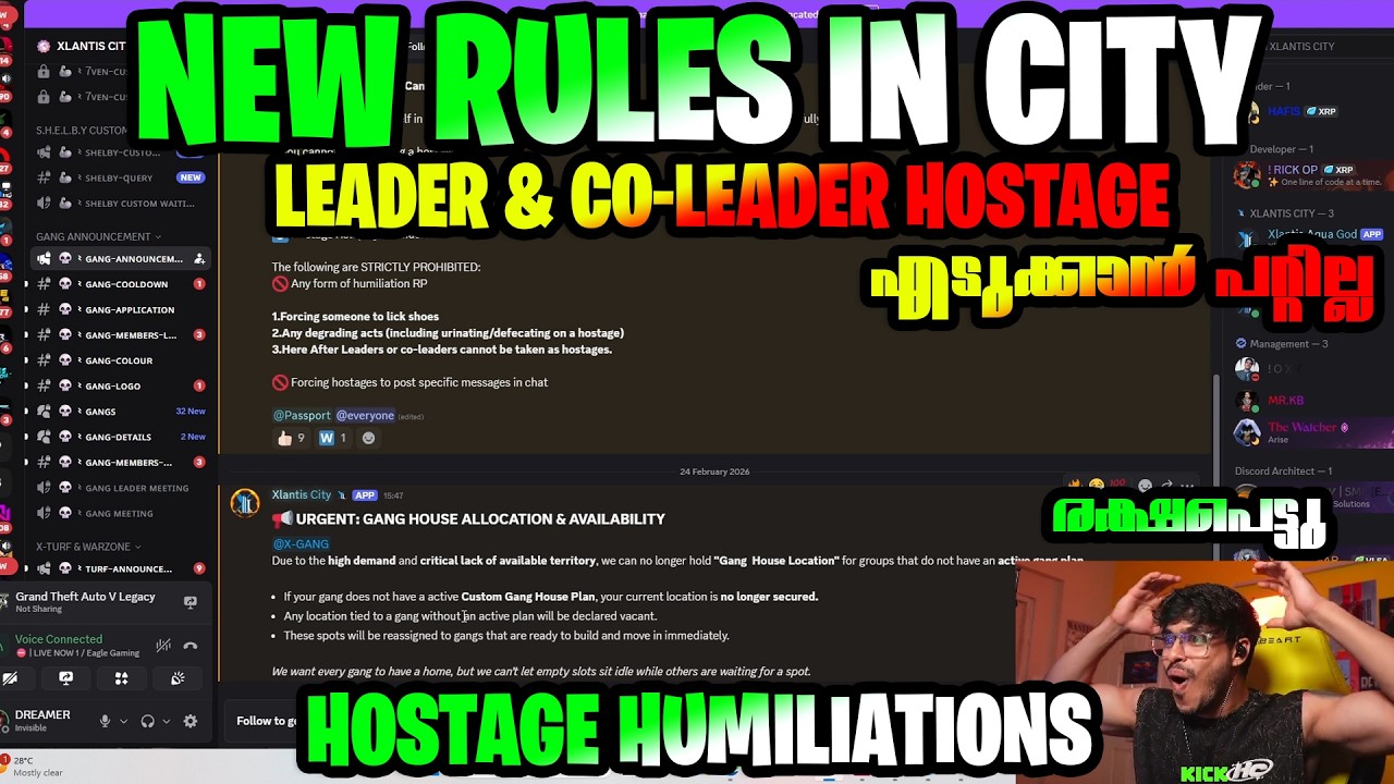 Citi യിൽ New Rules വന്നു 🥵 ഇനി Leader&Co-Leader നെ Hostage എടുക്കാൻ പറ്റില്ല💀No Hostage Humiliation