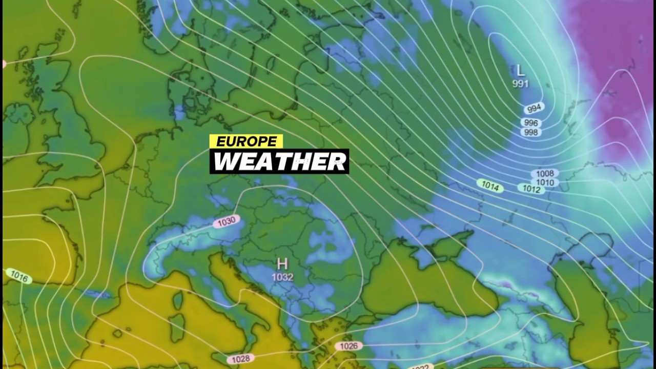 European Weather | GFS Model in 850 hPa April 19, 2026 | Temperature in Europe