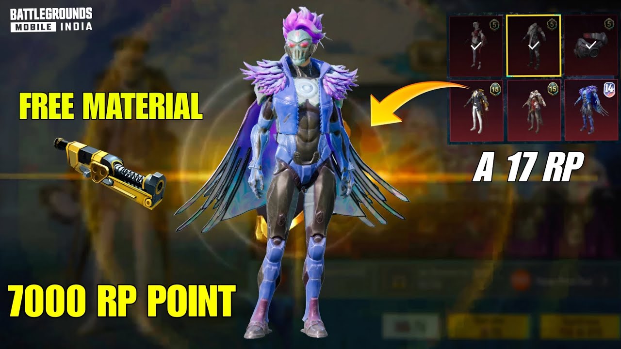 A17 RP Crate Opening in BGMI | Get Material| A17 Royale Pass Crate Opening  