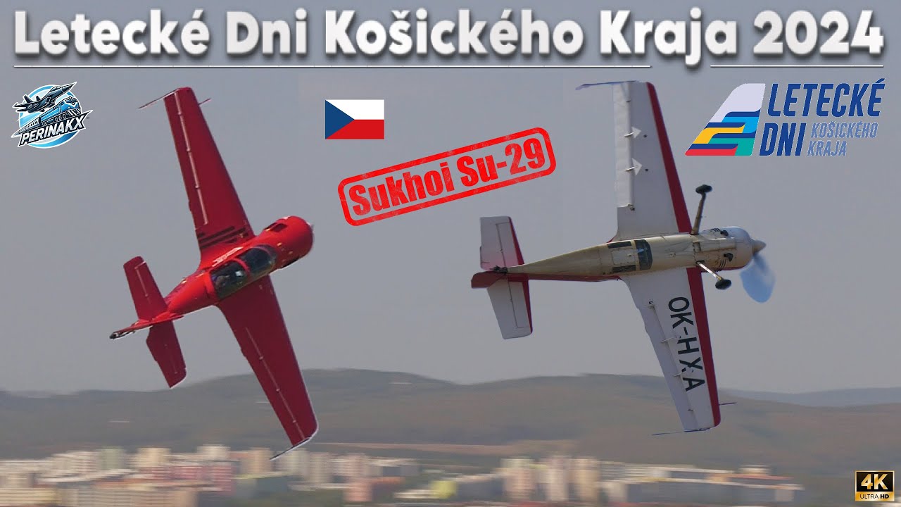 Sukhoi Su-29 ▲ Jan Sobotka 🇨🇿 ▲ Leteck&eacute; Dni Ko&scaron;ick&eacute;ho Kraja 2024