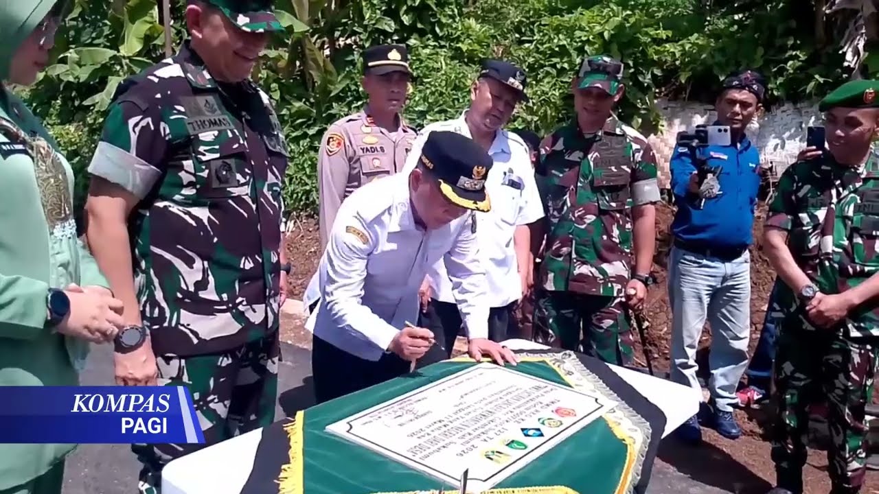 TMMD 127 Pembangunan Jalan Mulus Dinantikan Warga Dan Dongkrak Perekonomian