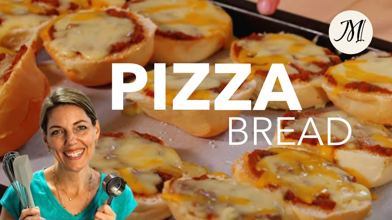 Leftover spaghetti sauce = pizza bread