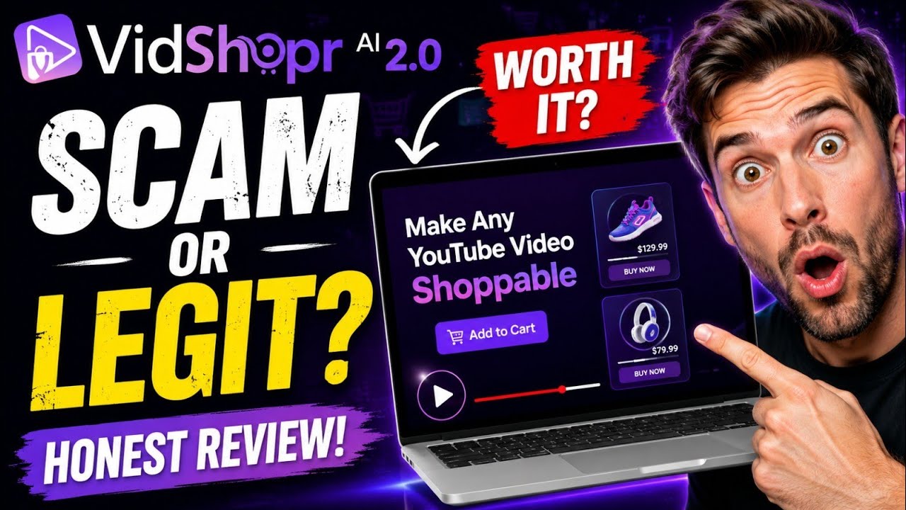 VidShop AI 2.0 Review 2026: Does It Really Make Videos Shoppable? #vidshopai20review