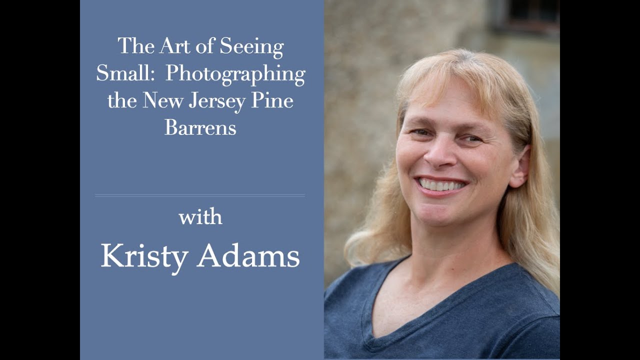 Session 274: The Art of Seeing Small:  Photographing the New Jersey Pine Barrens with Kristy Adams