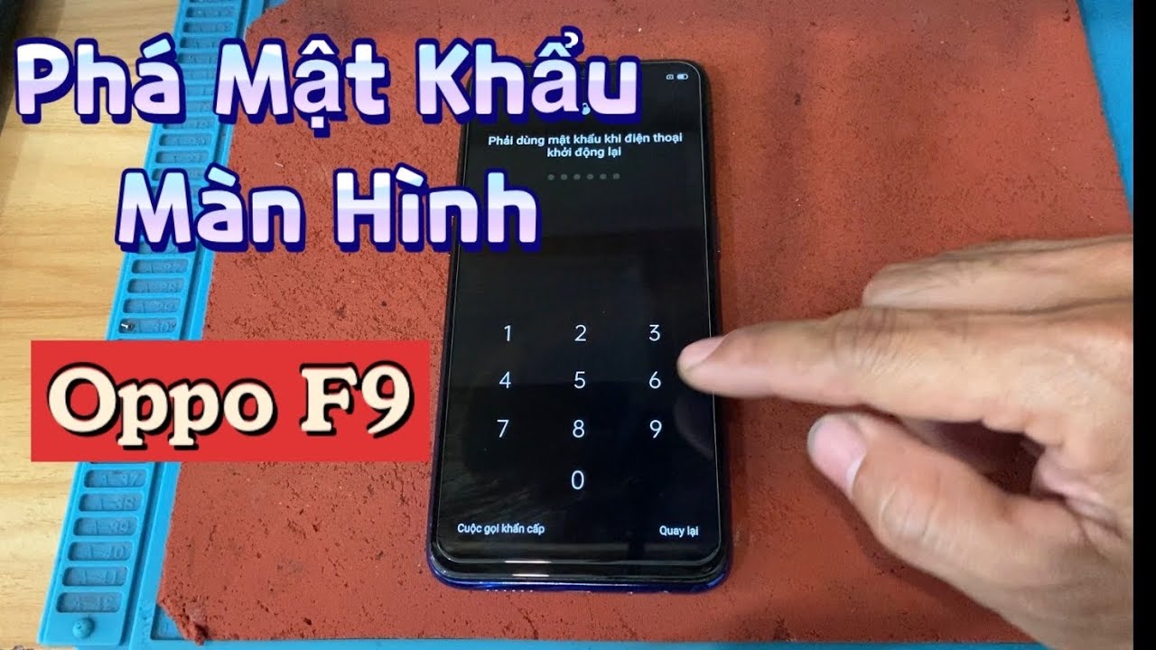 Mẹo Phá Mật Khẩu Màn Hình Oppo F9 Không Cần Ra Tiệm Điện Thoại_Format Data