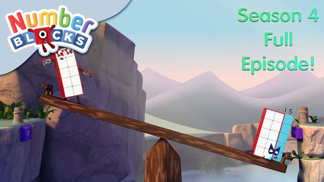 Balancing Bridge 🌉 | Full Episode - S4 E4 | Learn to Count - Numberblocks