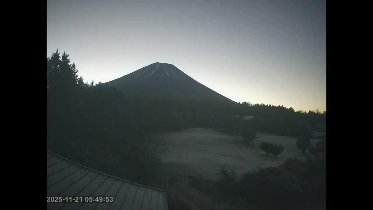 FUJIYAMA36 TIMELAPSE 11 2025 AsagiriGolf fuji 富士山ライブカメラのタイムラプス 朝霧ゴルフ場富士