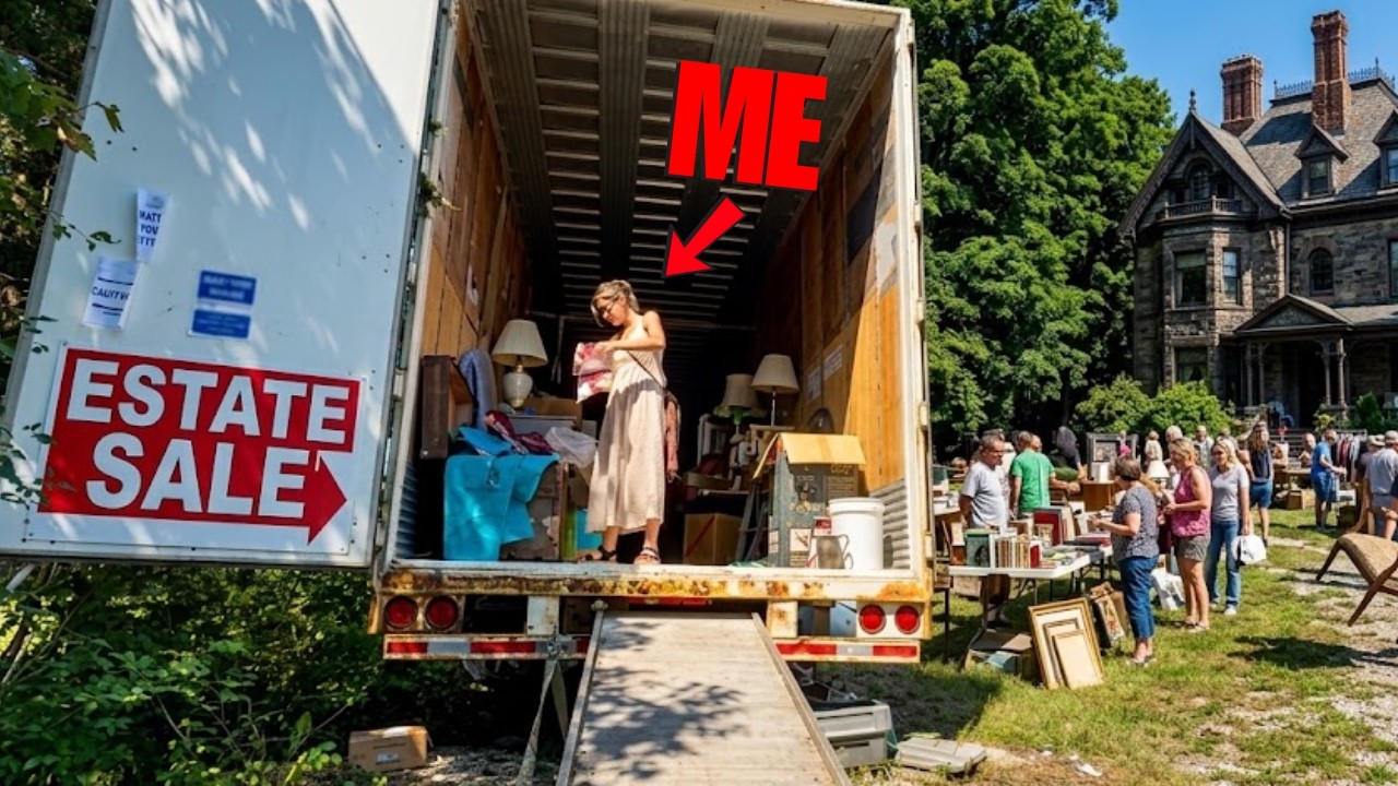 This ESTATE SALE was SCARY MASSIVE!!!