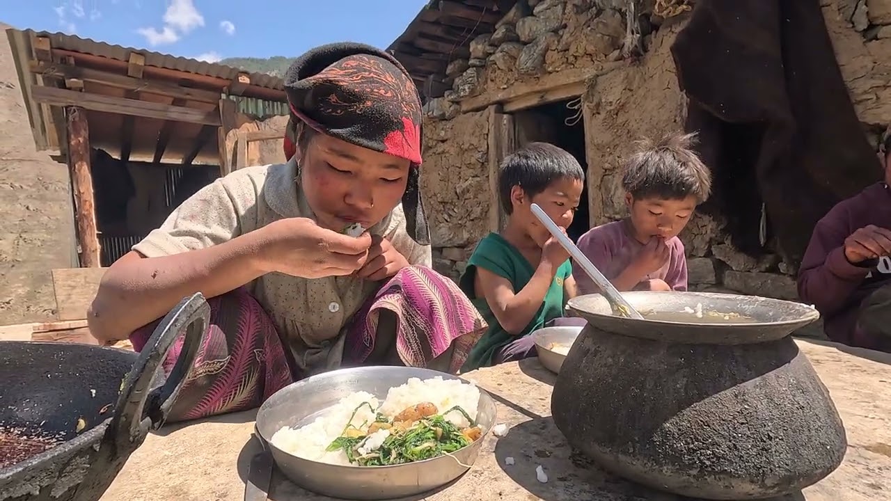 village people have pure organic food || lajimbudha ||