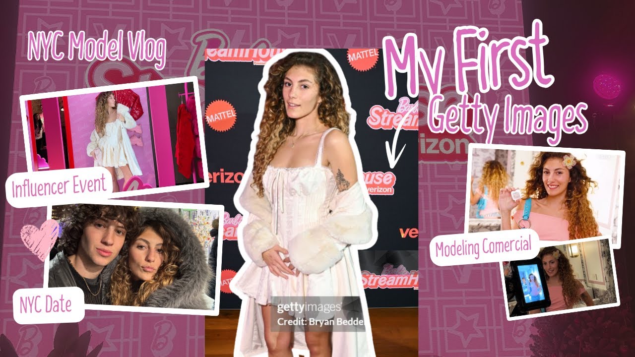 Model Life in NYC: Skincare Commercial, Barbie Event & My First Getty Images Photos