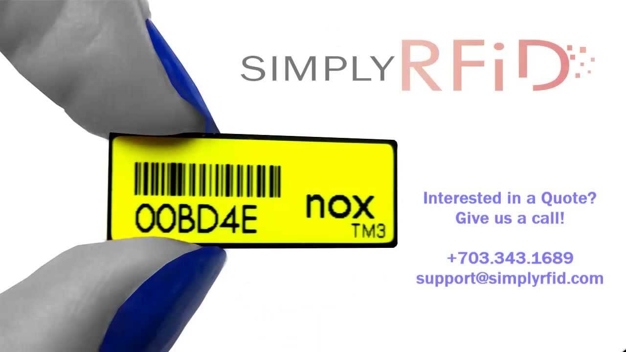 Tiny Durable On-Metal RFID tag for Servers