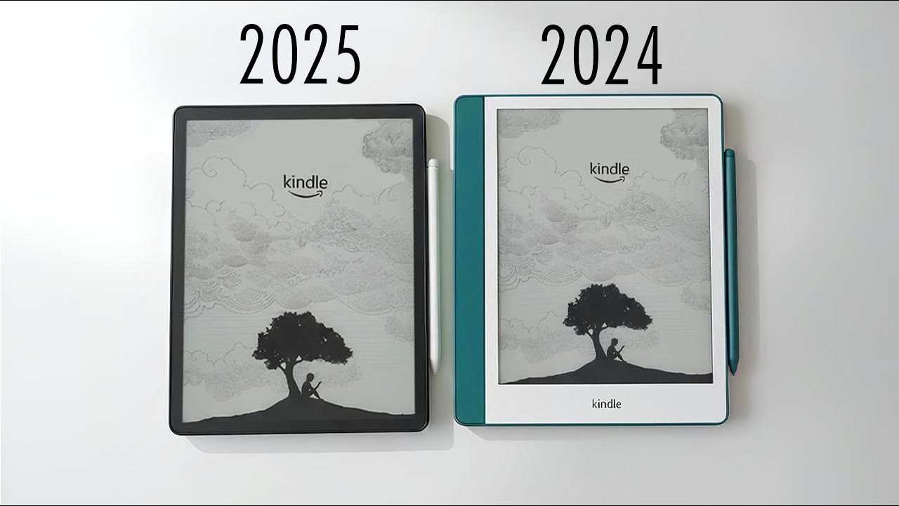 Kindle Scribe 2025 и 2024 — объяснение реальных различий.