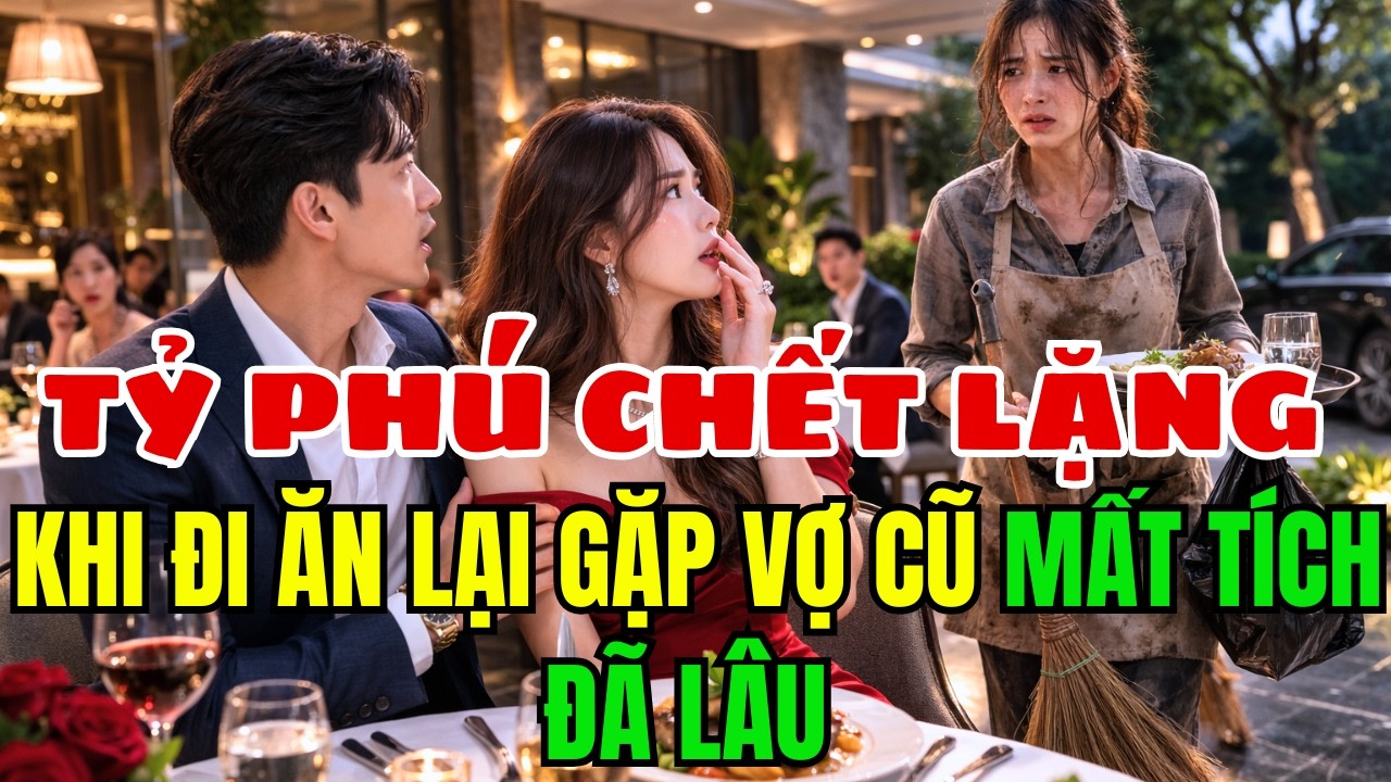 Tỷ Phú Dẫn Vợ Mới Đi Ăn… Không Ngờ Người Phục Vụ Chính Là Vợ Cũ Mất Tích Bao Năm