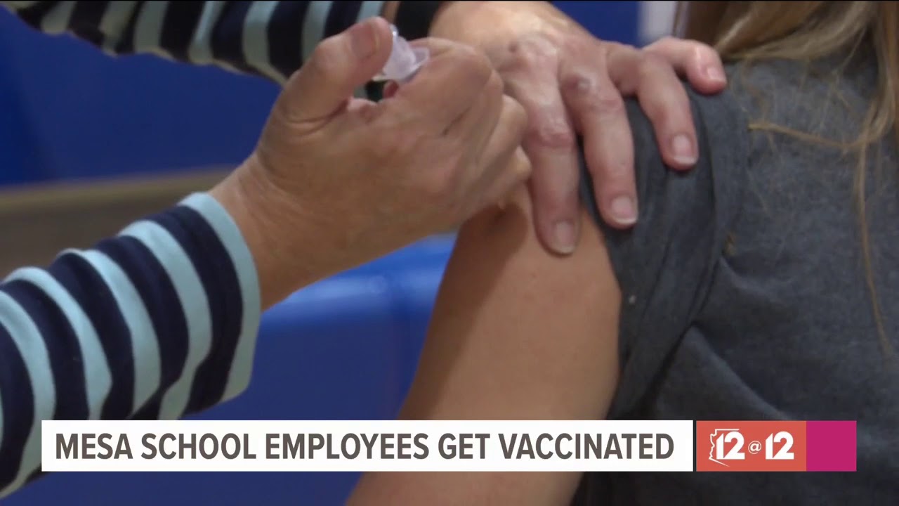 KPNX: Mesa Public Schools provides COVID-19 vaccinations for staff