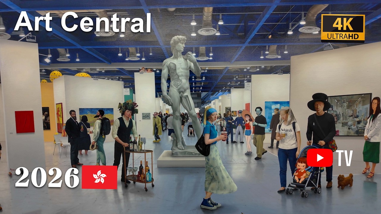 Art Central 2026 | (ASMR) | Sound 360 | 4KHK | TV