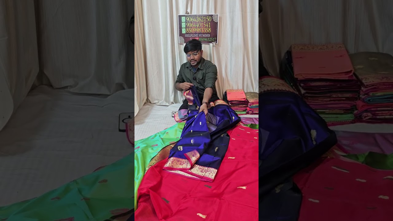 পরলেই বদলে যাবে আপনার লুক🫣😍–মাদুরাই সিল্ক|  ||Madurai Silk Sarees | Silk Bhes | WH- 9064262150 ||