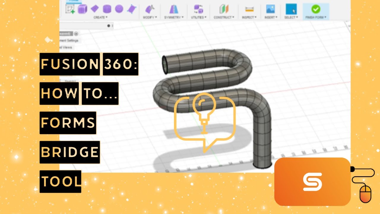 Fusion 360- Forms- The Bridge Tool