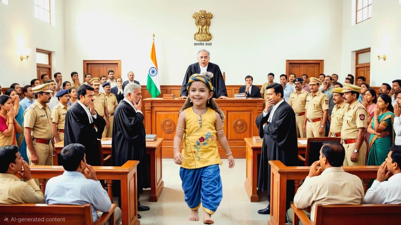 जब अदालत में कान्हा ने दिखाया चमत्कार जज और पुलिस रह गए हैरान | Yashomati Maiyaa Ke Nandlala