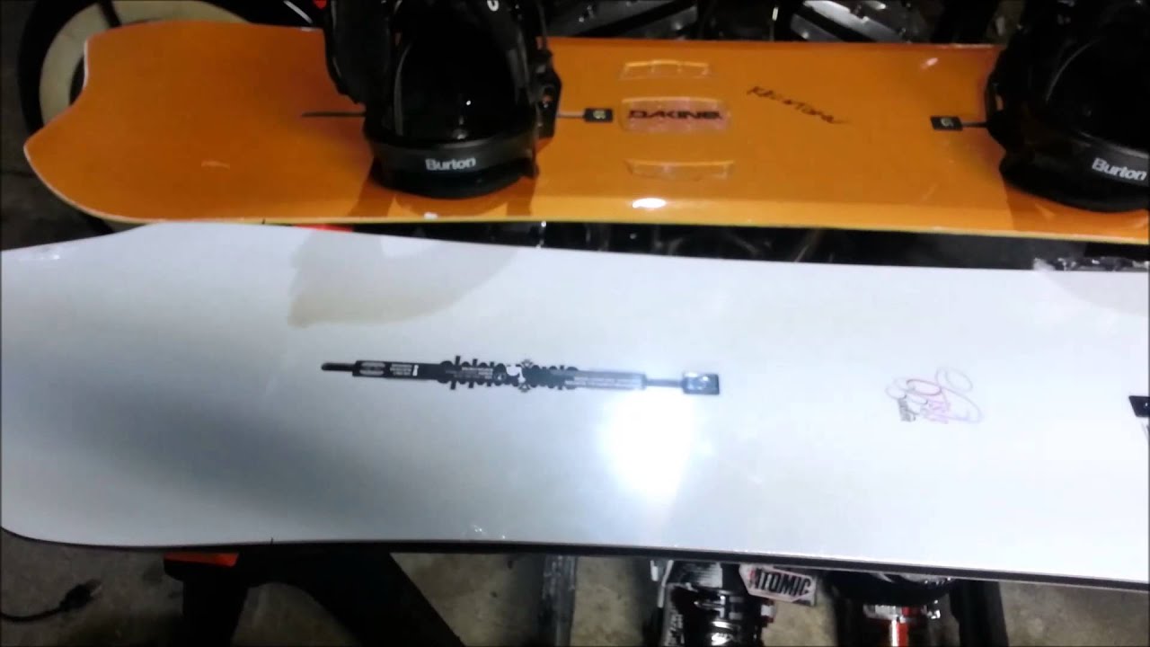 2014 Burton Fish snowboard comparison to the older generation Fish (2009-2013)