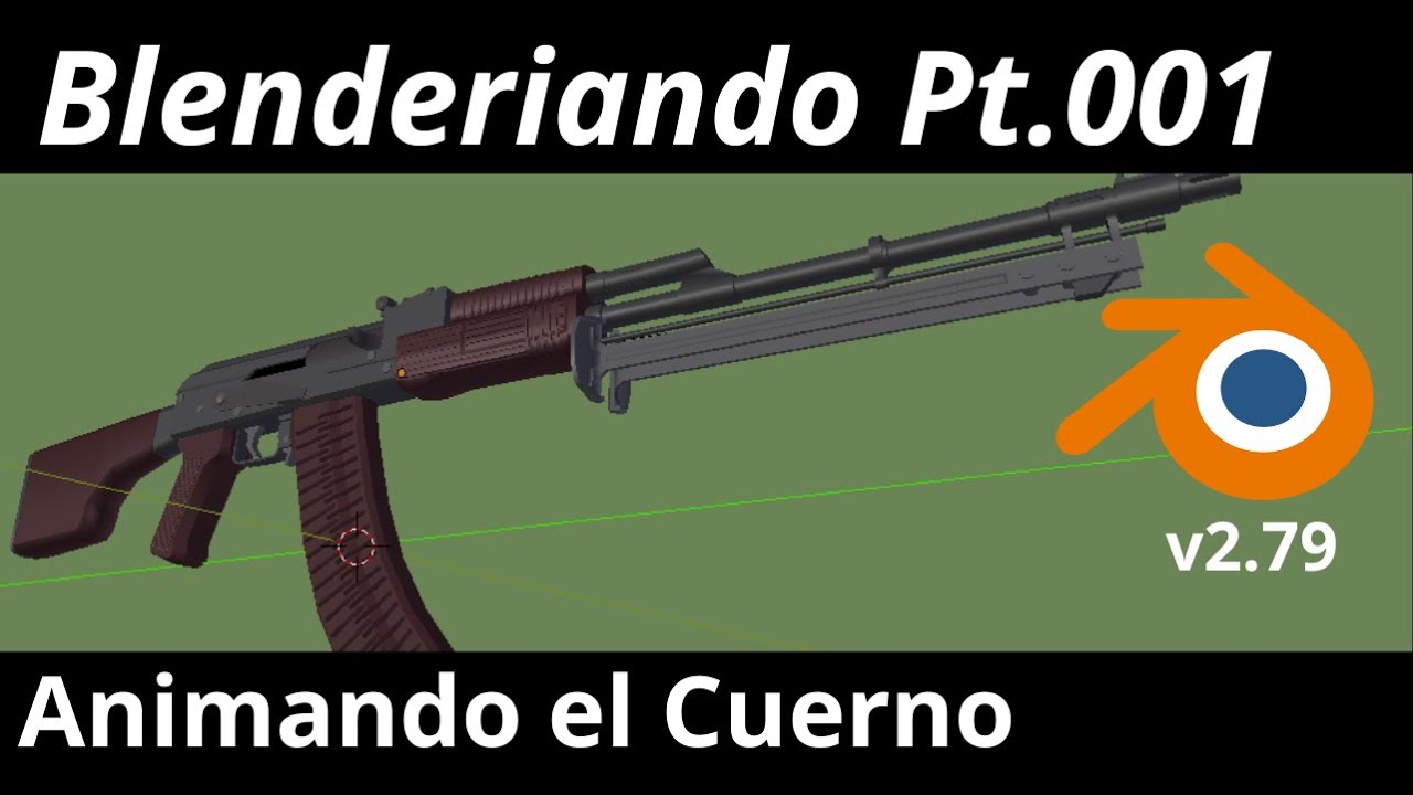 Blenderiando Pt.001 El Cuerno De Chivo
