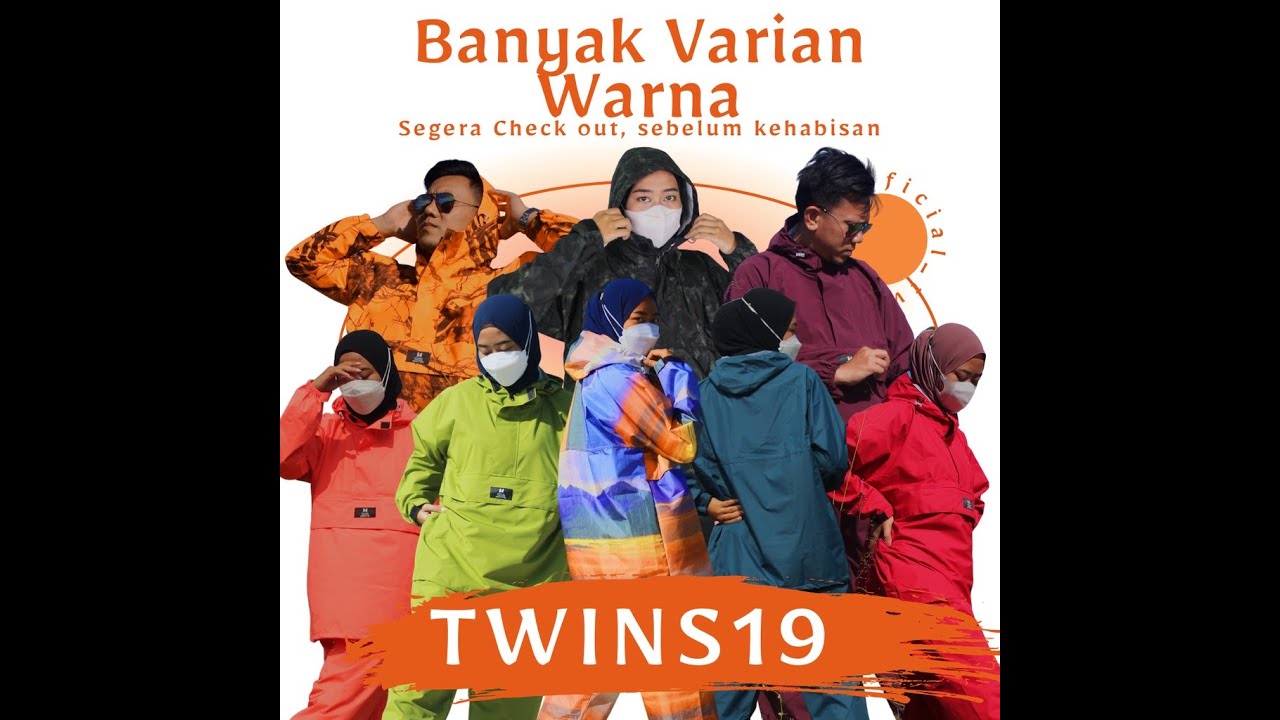 Unboxing dan Review Singkat Jas Hujan TWINS19/Jas Hujan Kanguru