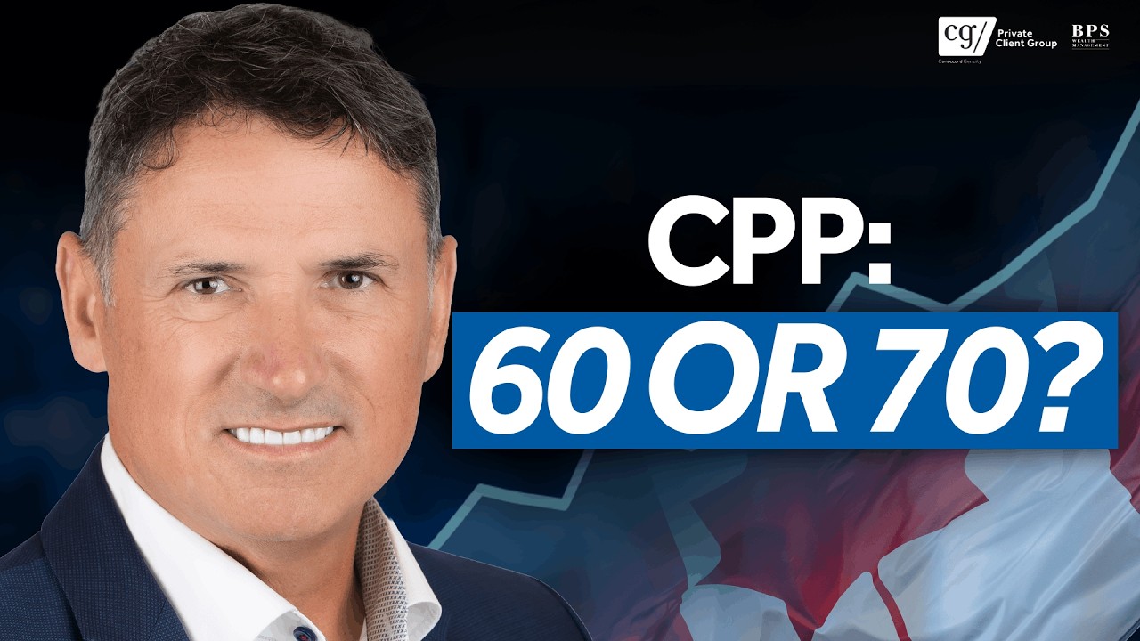 The CPP Decision That Shapes Your Entire Retirement (60 vs 70?)