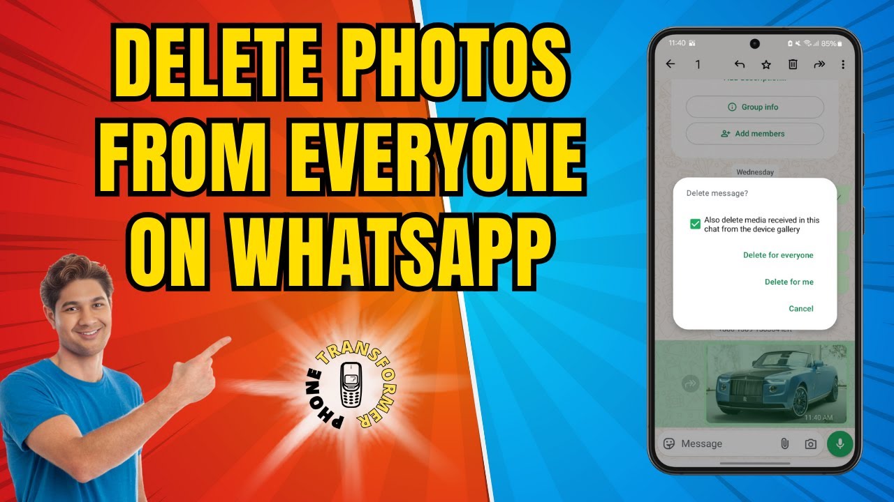 How to Delete Photos From Everyone on WhatsApp - Step-by-Step Guide [2025]