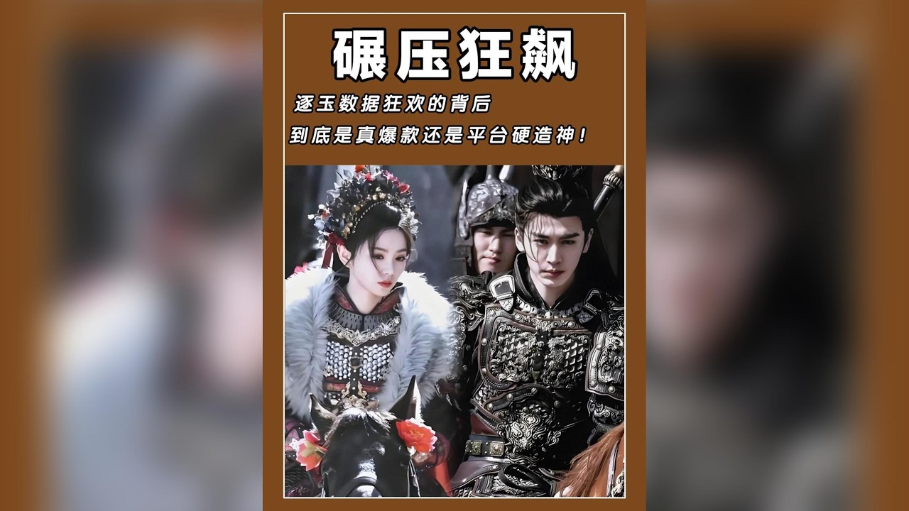 從《狂飆》到《甄嬛傳》：逐玉數據狂歡是「真爆款」還是「平台造神」？深度剖析熱度真相！#影視劇分析 #爆款神劇 #平台造神 #數據真相 #狂飆 #甄嬛傳 #逐玉